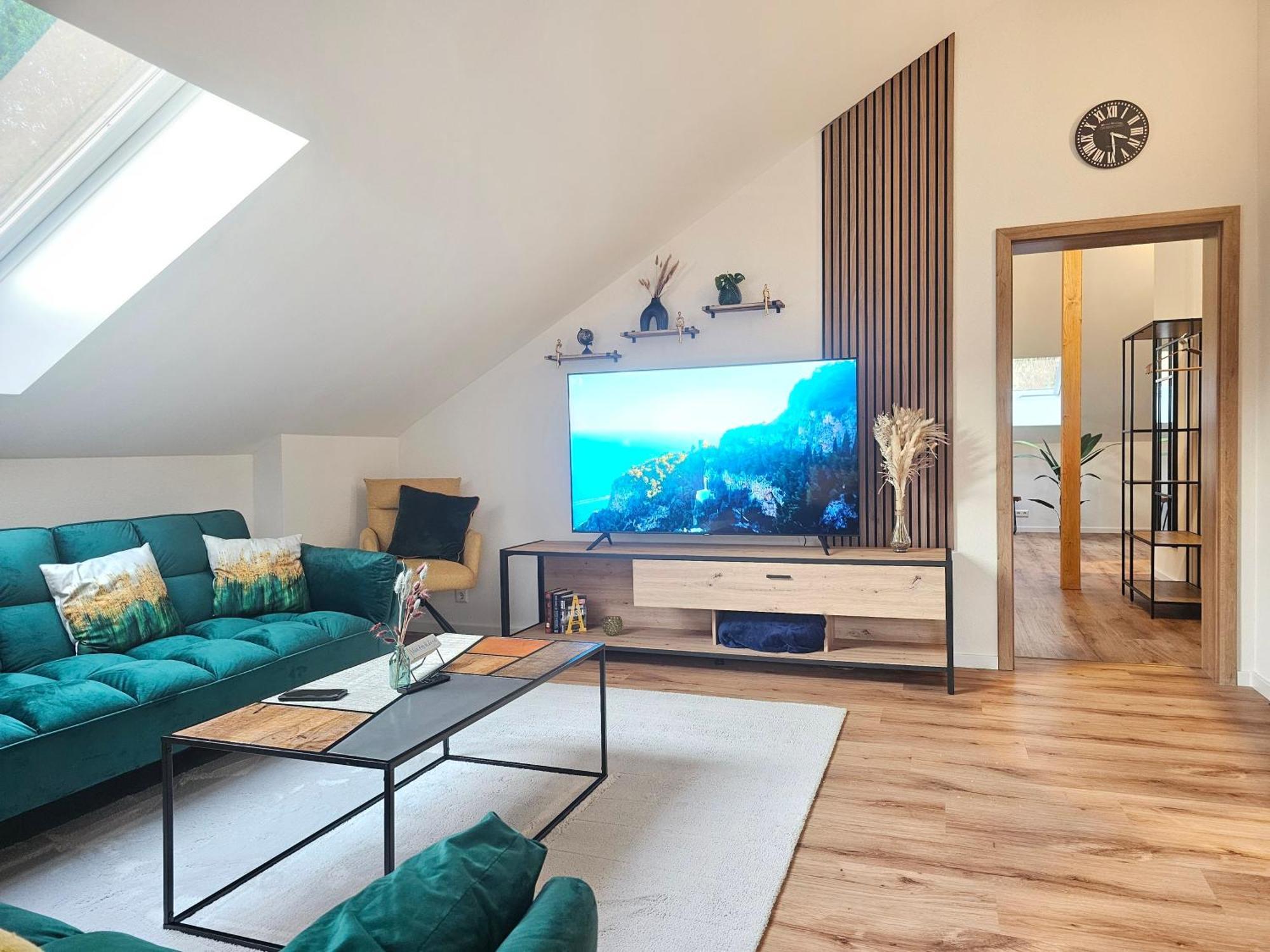 Design-Penthouse I 90Qm I Europapark 20 Min I Boxspring I Nespresso I Parking Apartment Lahr  Exterior photo