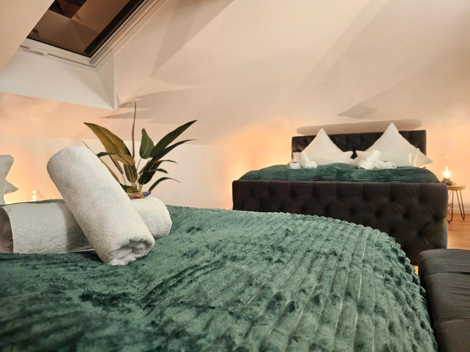 Design-Penthouse I 90Qm I Europapark 20 Min I Boxspring I Nespresso I Parking Apartment Lahr  Exterior photo