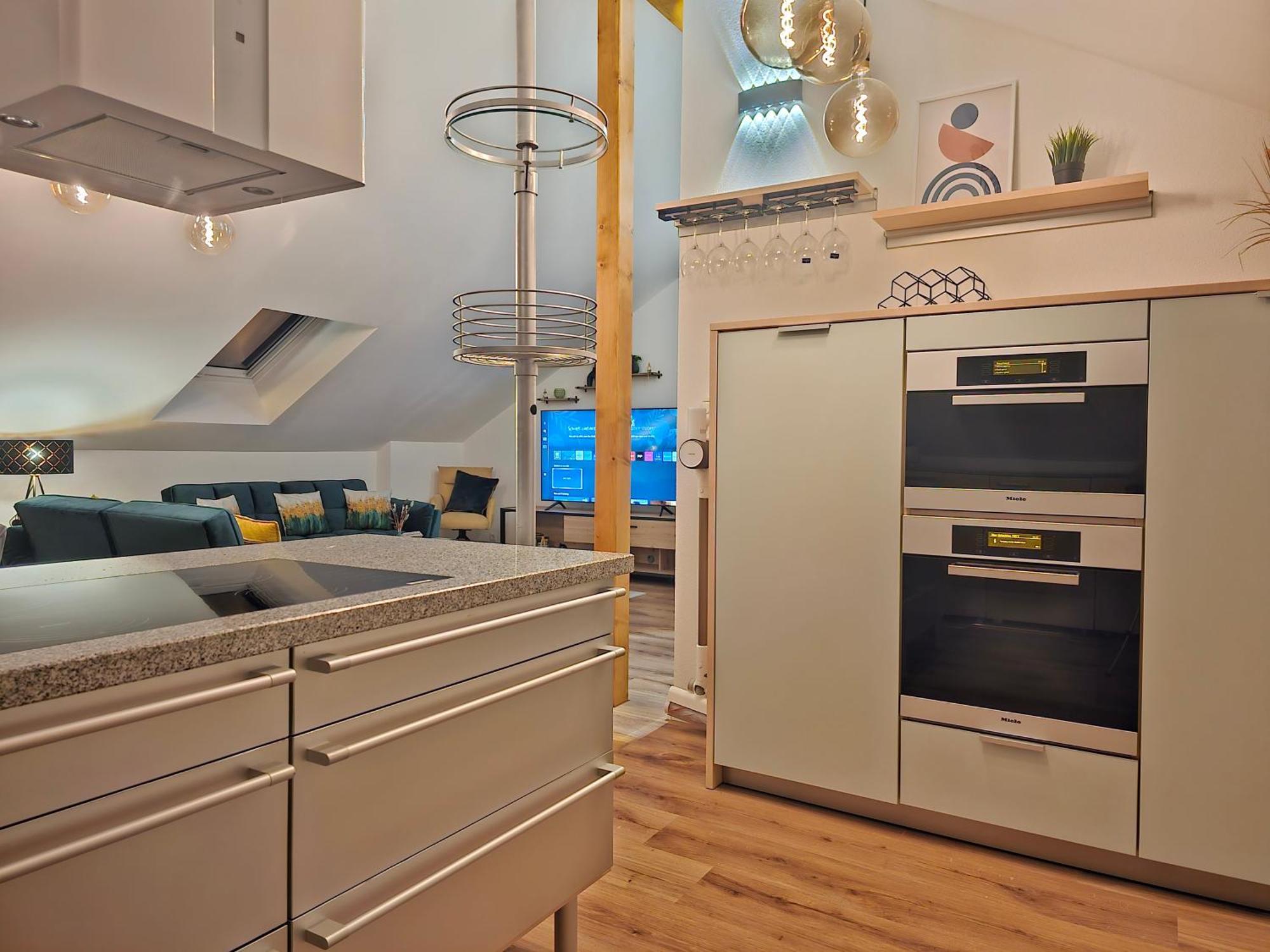 Design-Penthouse I 90Qm I Europapark 20 Min I Boxspring I Nespresso I Parking Apartment Lahr  Exterior photo