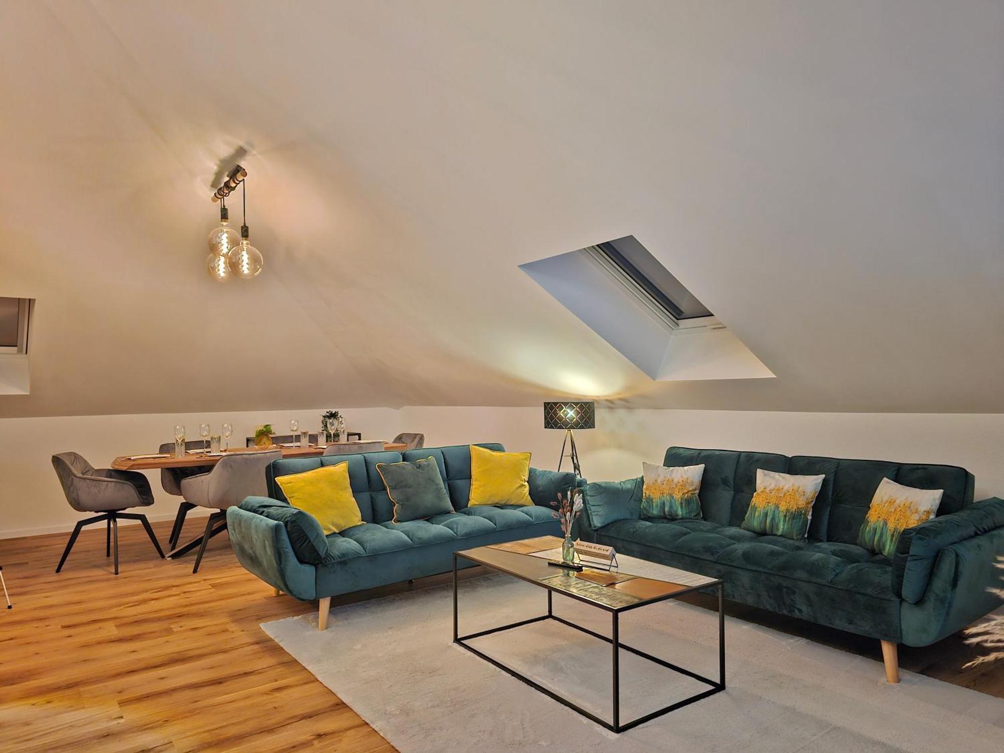Design-Penthouse I 90Qm I Europapark 20 Min I Boxspring I Nespresso I Parking Apartment Lahr  Exterior photo